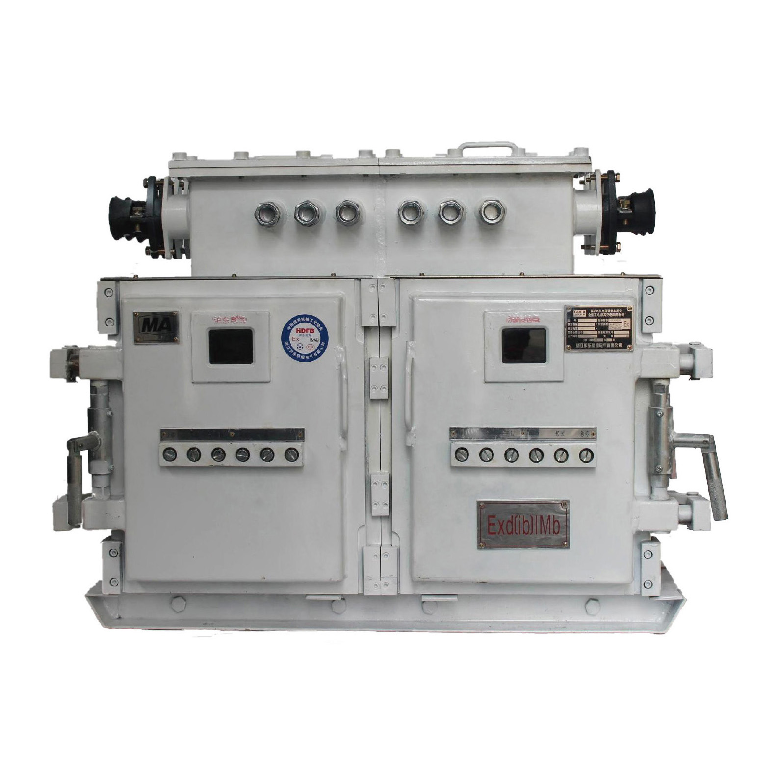 煤矿用风机用隔爆兼本质安全型双电源真空电磁起动器QJZ-(2X)80/1140(660、380)SF